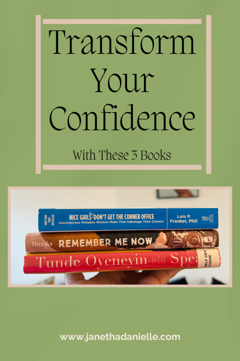 Transform Your Confidence With These 3 Books